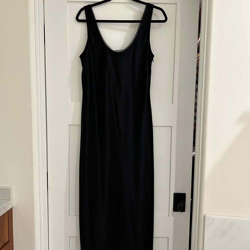 La Ligne Black Midi Dress